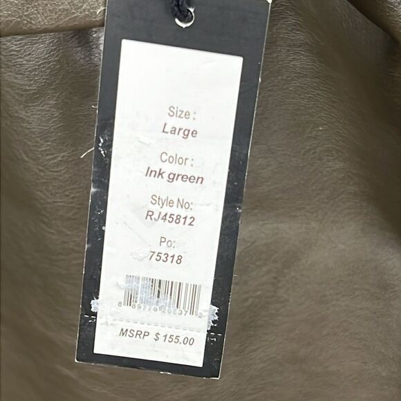 Romeo and Juliet Couture Faux Leather Pencil Skirt NWT - Picture 5 of 6